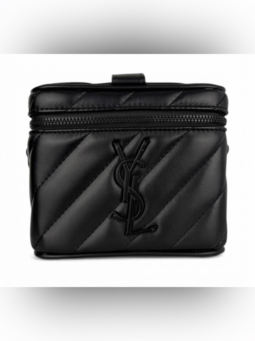 NEW YSL Yves Saint Laurent Vanity Case Bag Black